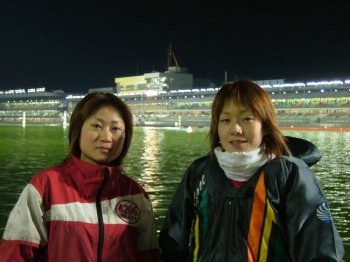 競艇は女性選手も多い。
