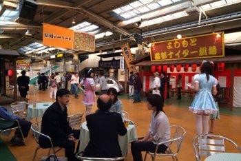「昭和アーケイド」の様子。レトロな雰囲気が心地良い。